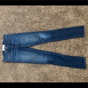 Hollister Size Zero Regular Straight Dark Wash